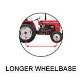 Longer Wheelbase | Massey Ferguson 7235 DI Features