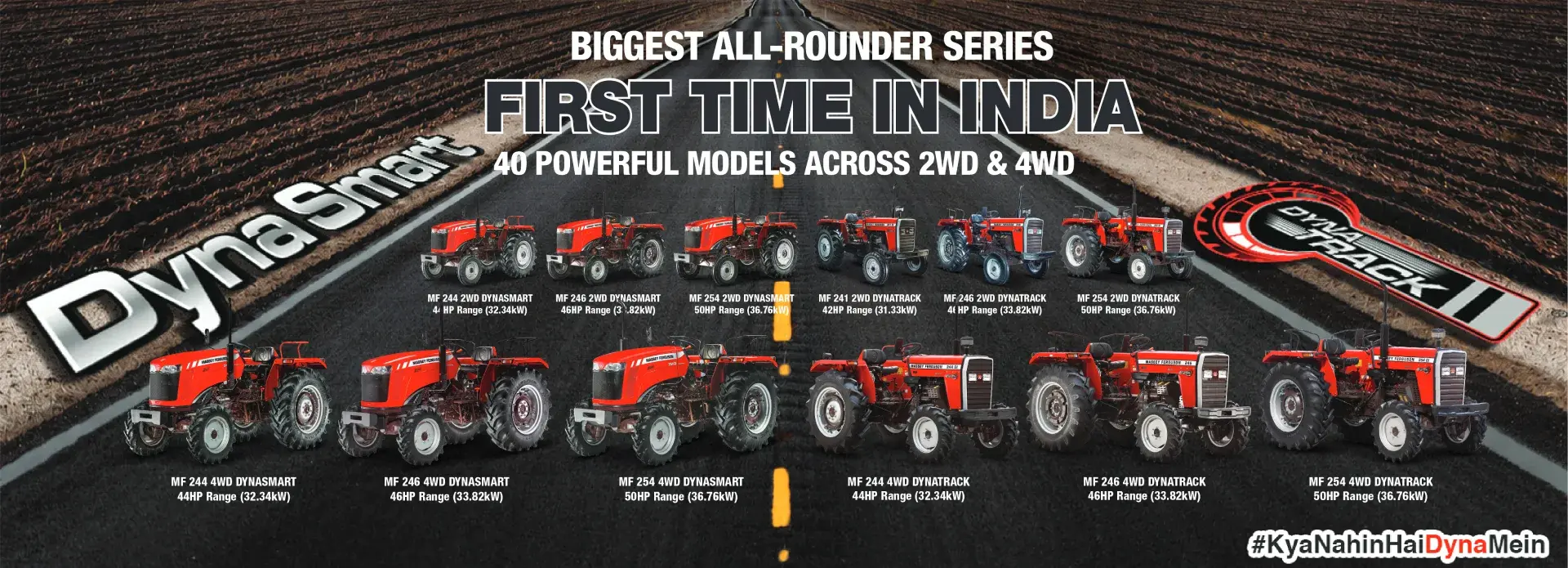 Massey DynaSmart Series | Sabse Bada All - rounder | Mobile Banner