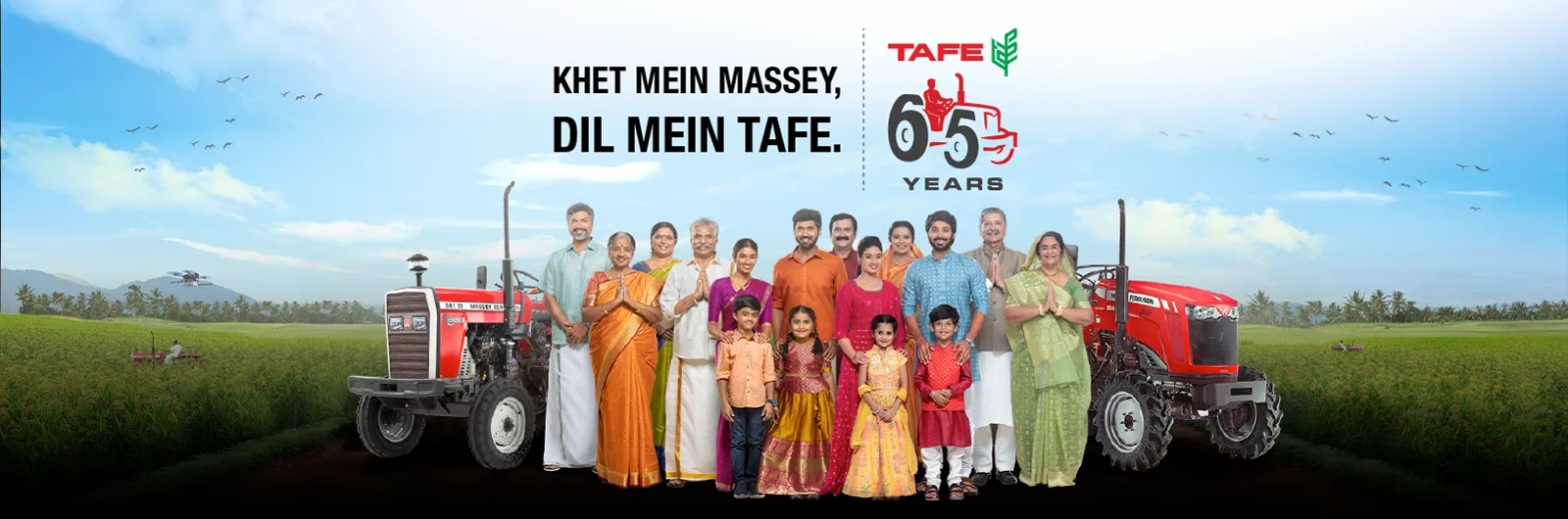 Tafe 65 years | Agriculture tractor