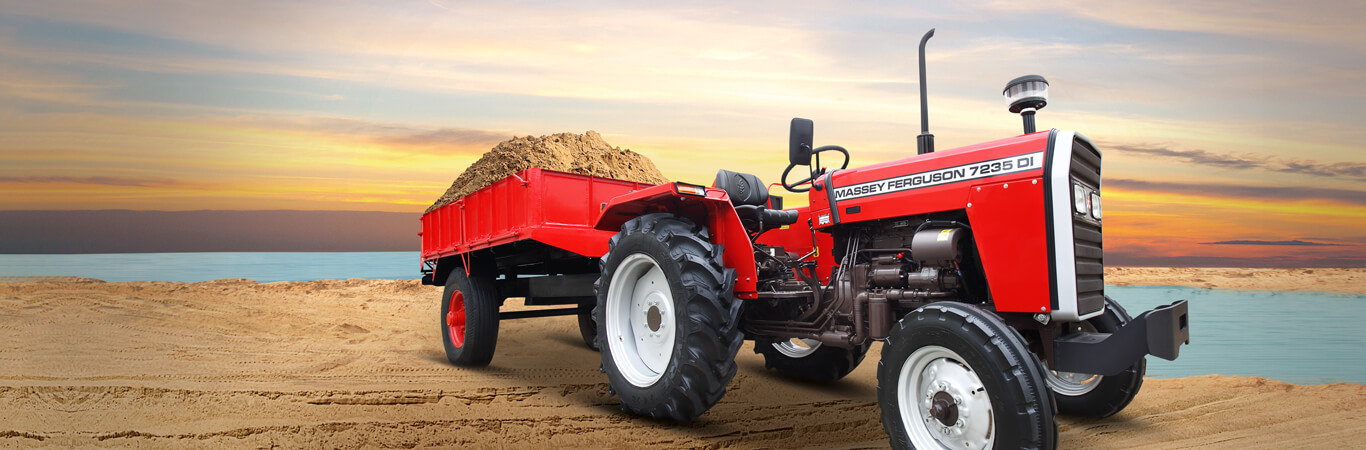 TAFE Launches Massey Ferguson 7235 - Commercial & Haulage Special Tractor for Uttar Pradesh
